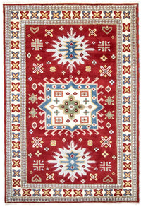 Alfombra oriental - 298 x 202 cm - rojo