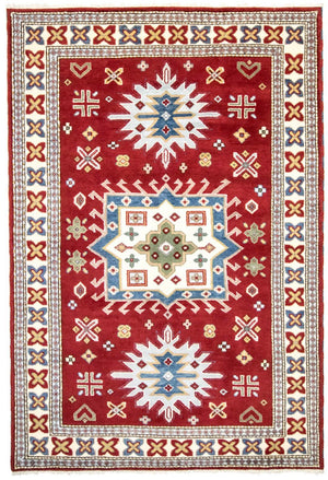 Alfombra oriental - 298 x 202 cm - rojo