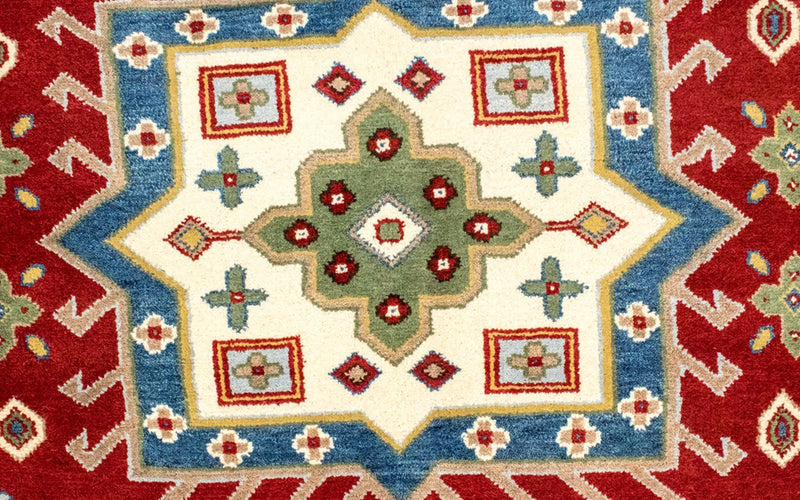Alfombra oriental - 298 x 202 cm - rojo