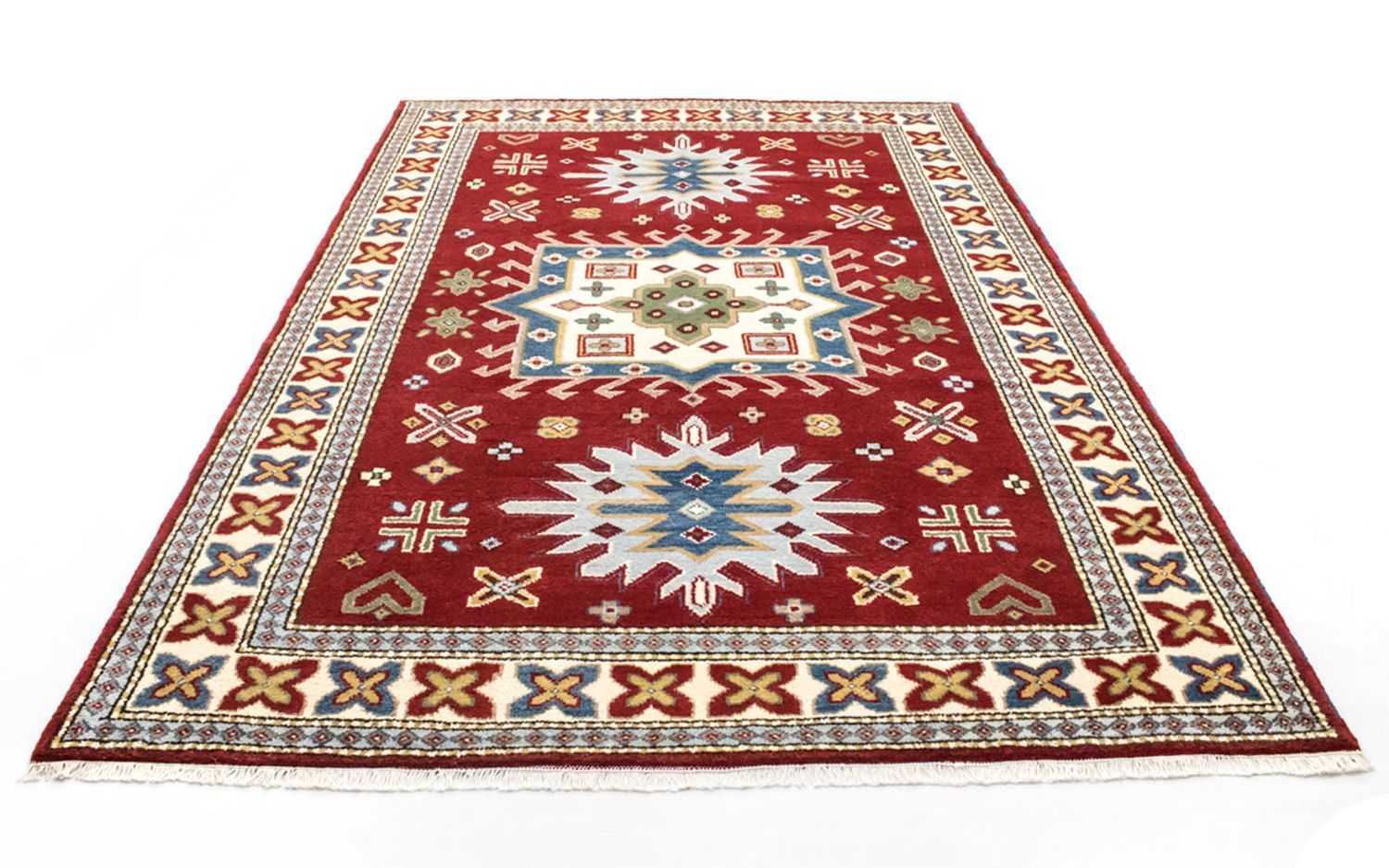 Alfombra oriental - 298 x 202 cm - rojo