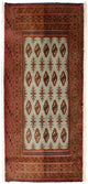Alfombra Turkaman 50x100cm - Alfombra persa