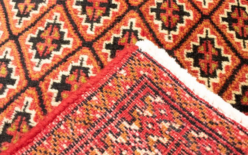 Alfombra de pasillo Alfombra Turkaman - 100 x 50 cm - naranja