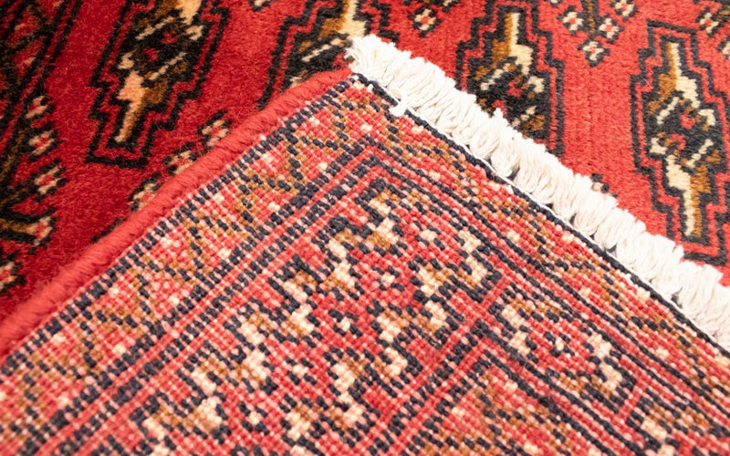Alfombra de pasillo Alfombra Turkaman - 100 x 50 cm - rojo
