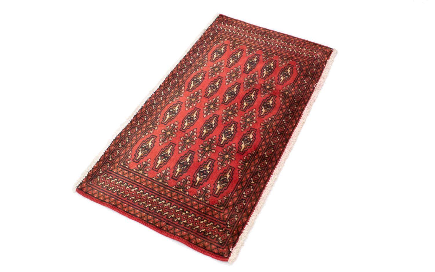 Alfombra de pasillo Alfombra Turkaman - 100 x 50 cm - rojo