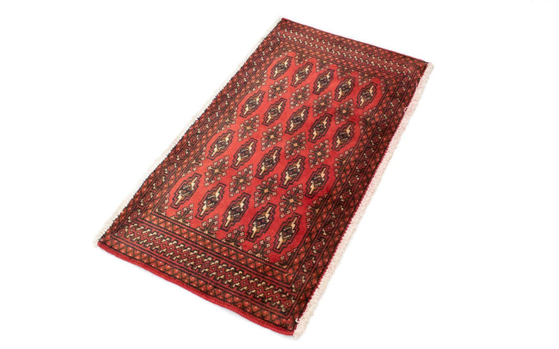 Alfombra de pasillo Alfombra Turkaman - 100 x 50 cm - rojo