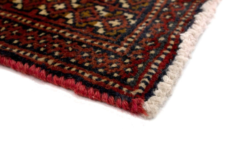 Alfombra de pasillo Alfombra Turkaman - 100 x 50 cm - rojo