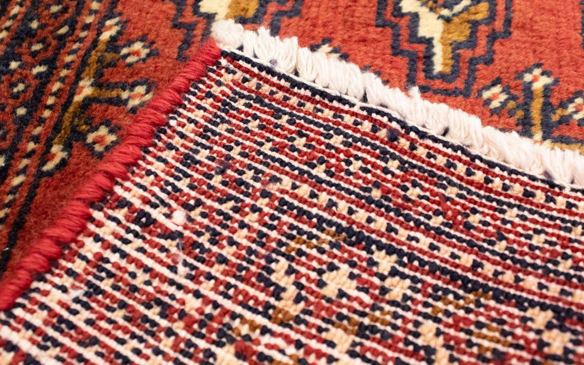Alfombra de pasillo Alfombra Turkaman - 100 x 50 cm - rojo