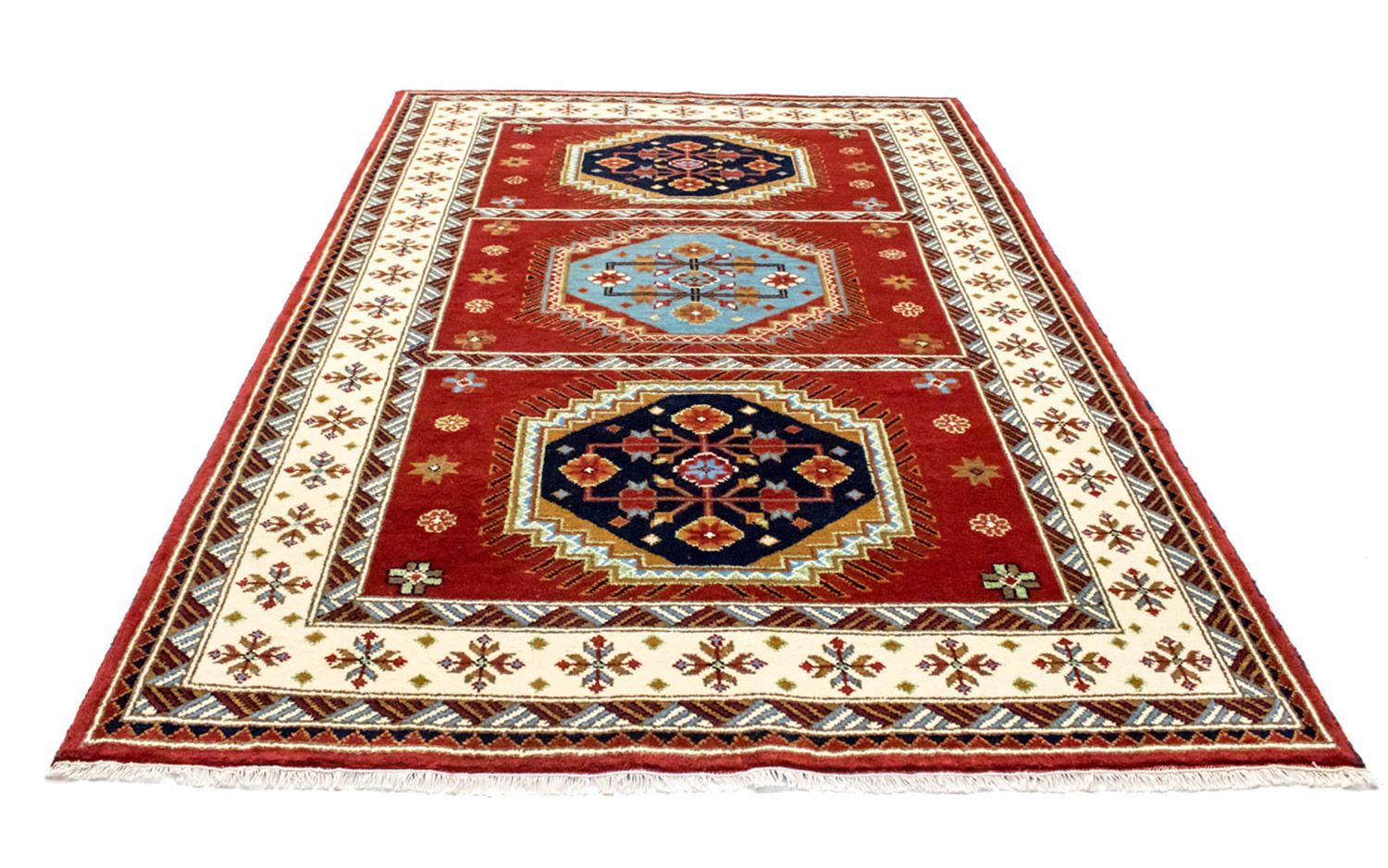 Alfombra oriental - 290 x 202 cm - rojo