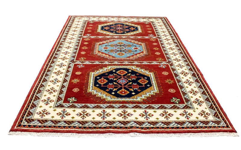Alfombra oriental - 290 x 202 cm - rojo