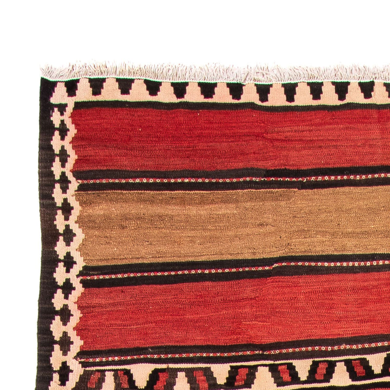 Alfombra de pasillo Alfombra Kelim - Antigua - 300 x 145 cm - multicolor