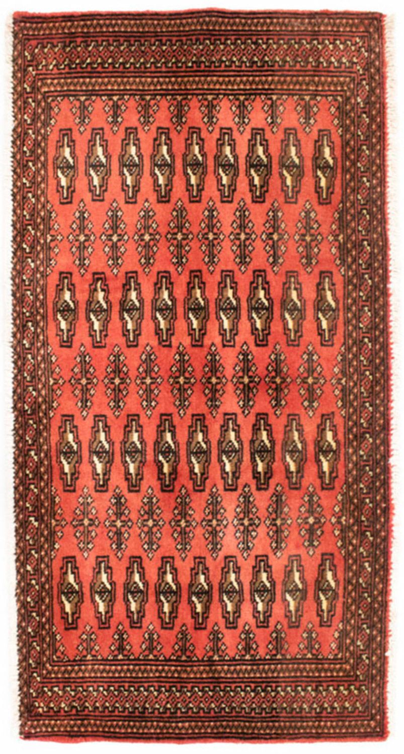 Alfombra de pasillo Alfombra Turkaman - 100 x 50 cm - óxido