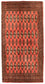 Alfombra de pasillo Alfombra Turkaman - 100 x 50 cm - óxido