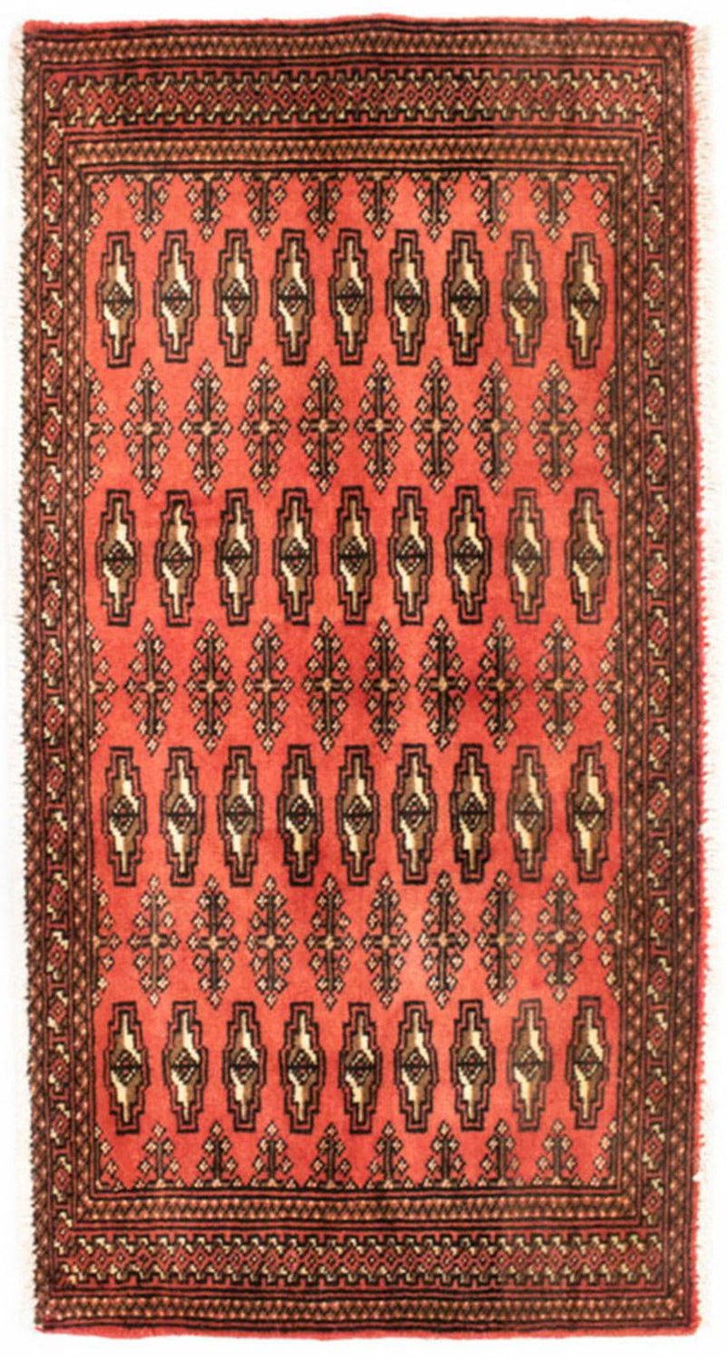 Alfombra de pasillo Alfombra Turkaman - 100 x 50 cm - óxido