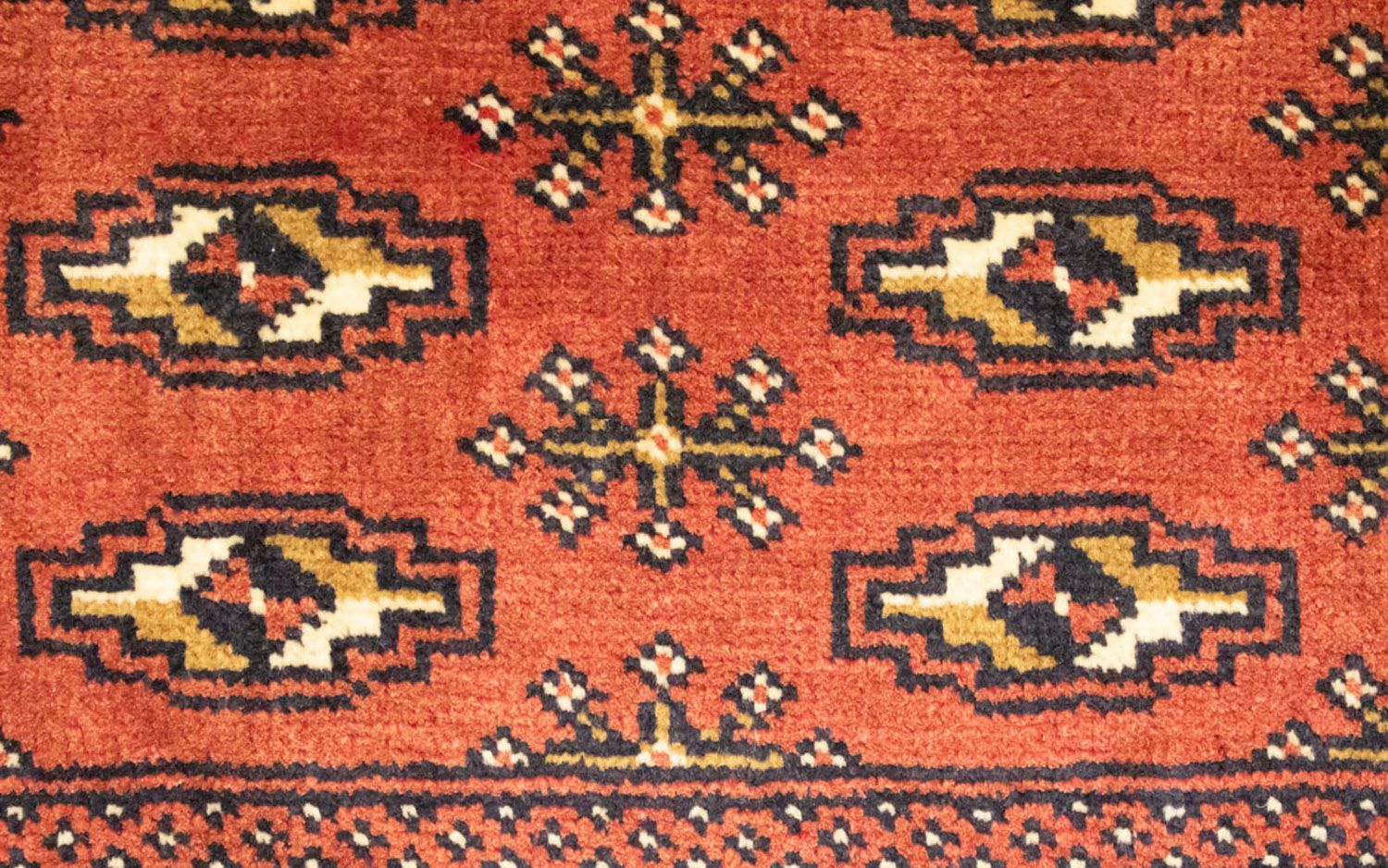 Alfombra de pasillo Alfombra Turkaman - 100 x 50 cm - óxido