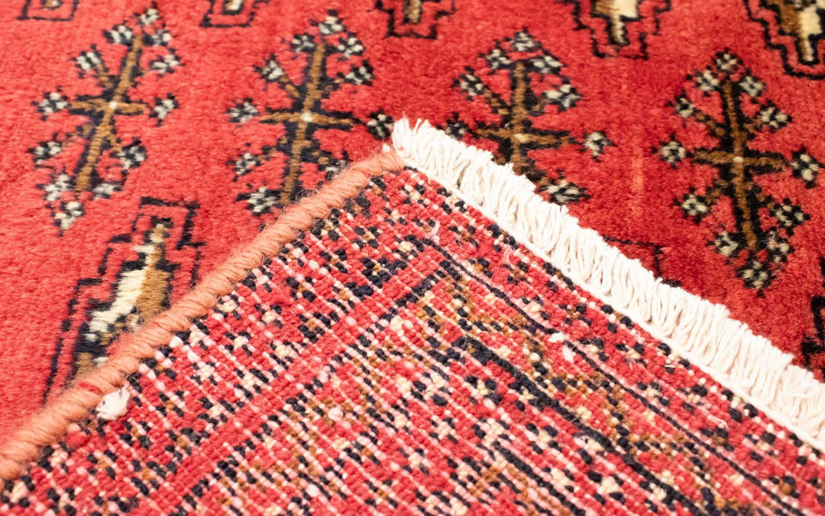 Alfombra de pasillo Alfombra Turkaman - 100 x 50 cm - rojo