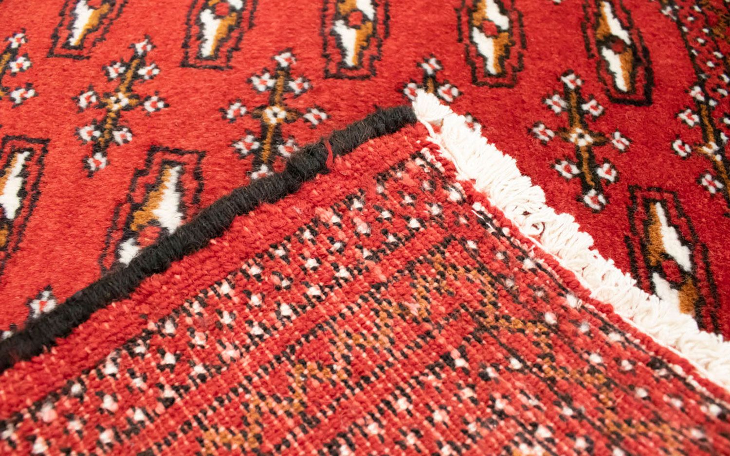 Alfombra de pasillo Alfombra Turkaman - 100 x 50 cm - rojo