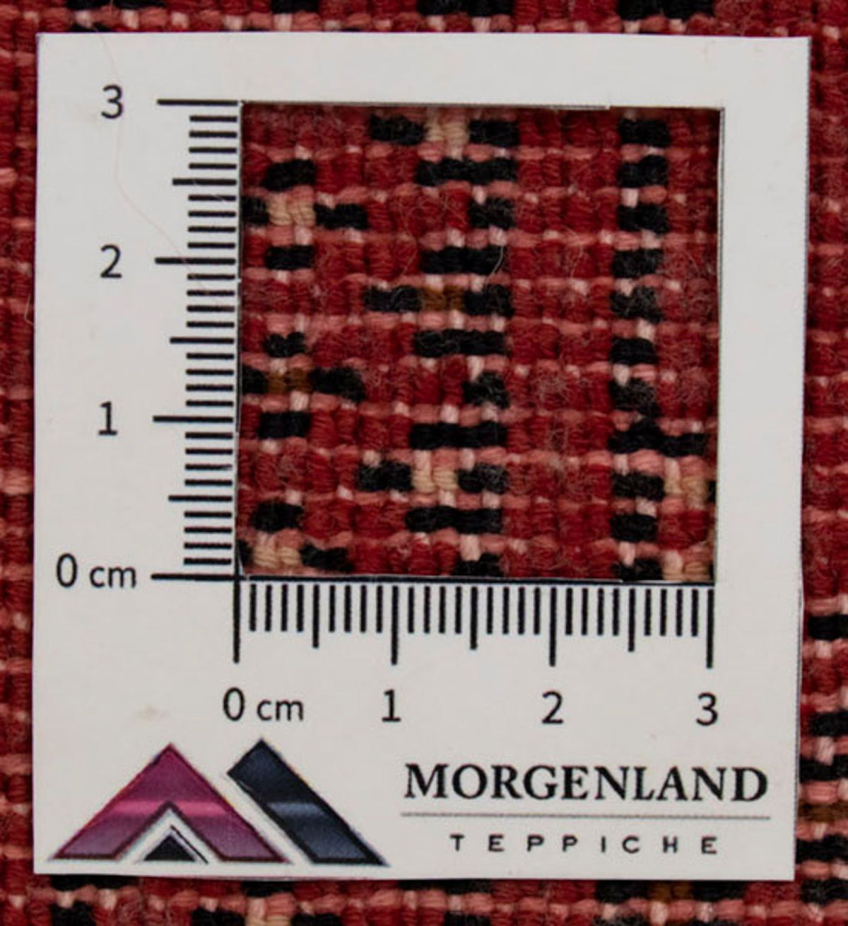 Alfombra de pasillo Alfombra Turkaman - 100 x 50 cm - rojo