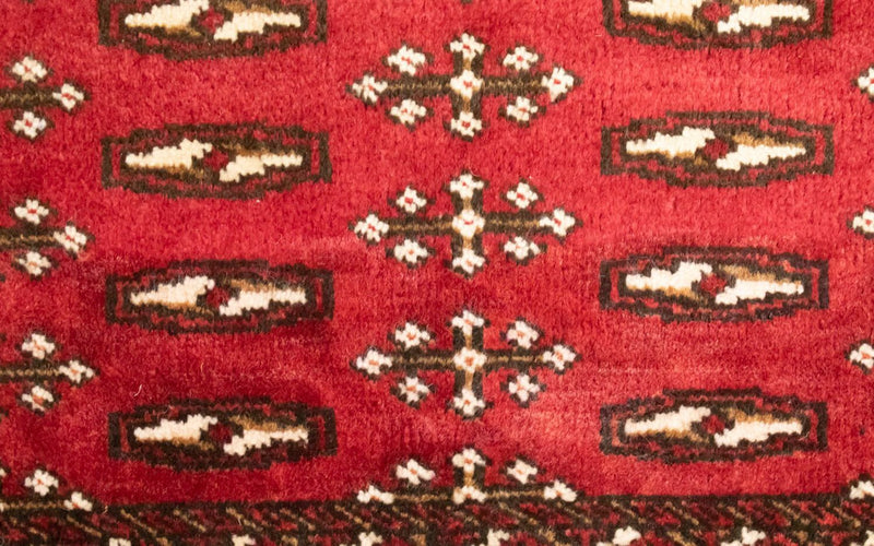 Alfombra de pasillo Alfombra Turkaman - 100 x 50 cm - rojo