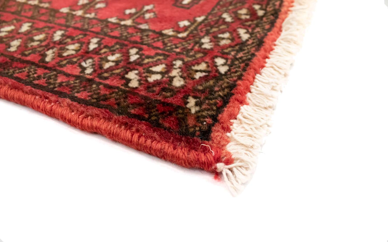 Alfombra de pasillo Alfombra Turkaman - 100 x 50 cm - rojo