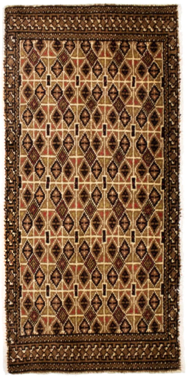 Alfombra de pasillo Alfombra Turkaman - 100 x 50 cm - multicolor
