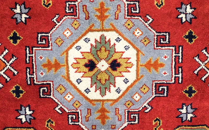 Alfombra oriental - 302 x 202 cm - rojo