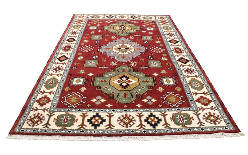 Alfombra oriental - 302 x 202 cm - rojo