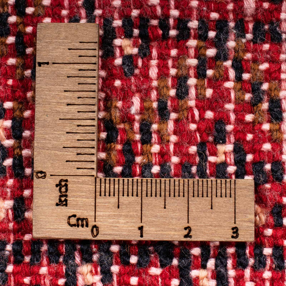 Alfombra de pasillo Alfombra Turkaman - 100 x 50 cm - rojo oscuro