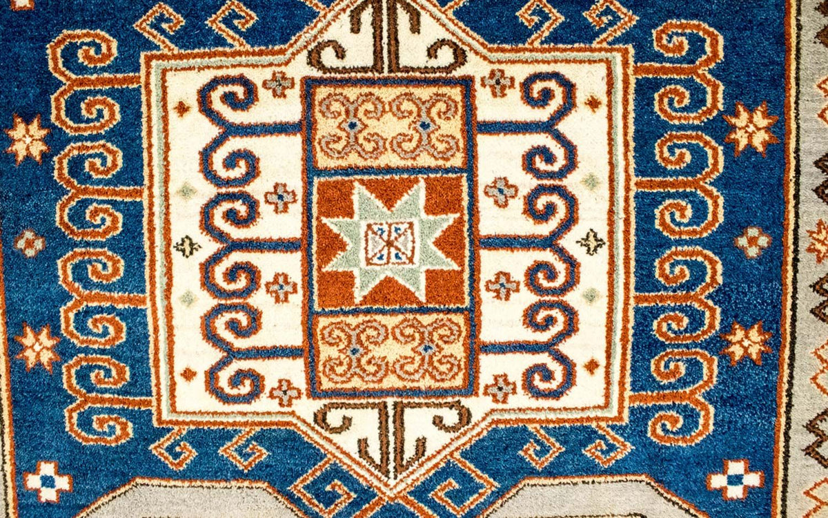 Alfombra oriental - 298 x 248 cm - óxido