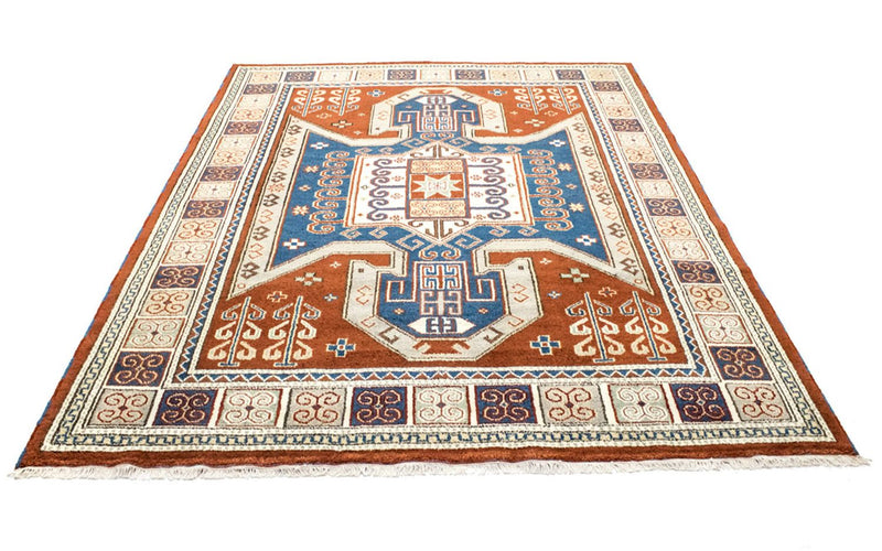 Alfombra oriental - 298 x 248 cm - óxido