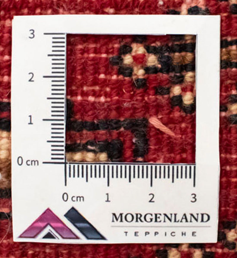 Alfombra Turkaman - 130 x 60 cm - rojo