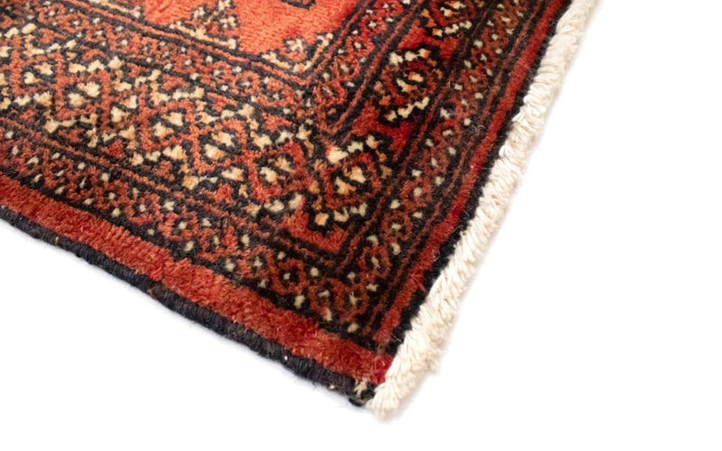 Alfombra Turkaman - 130 x 60 cm - rojo