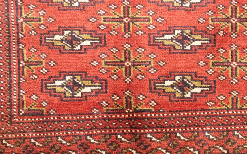 Alfombra Turkaman - 130 x 60 cm - óxido