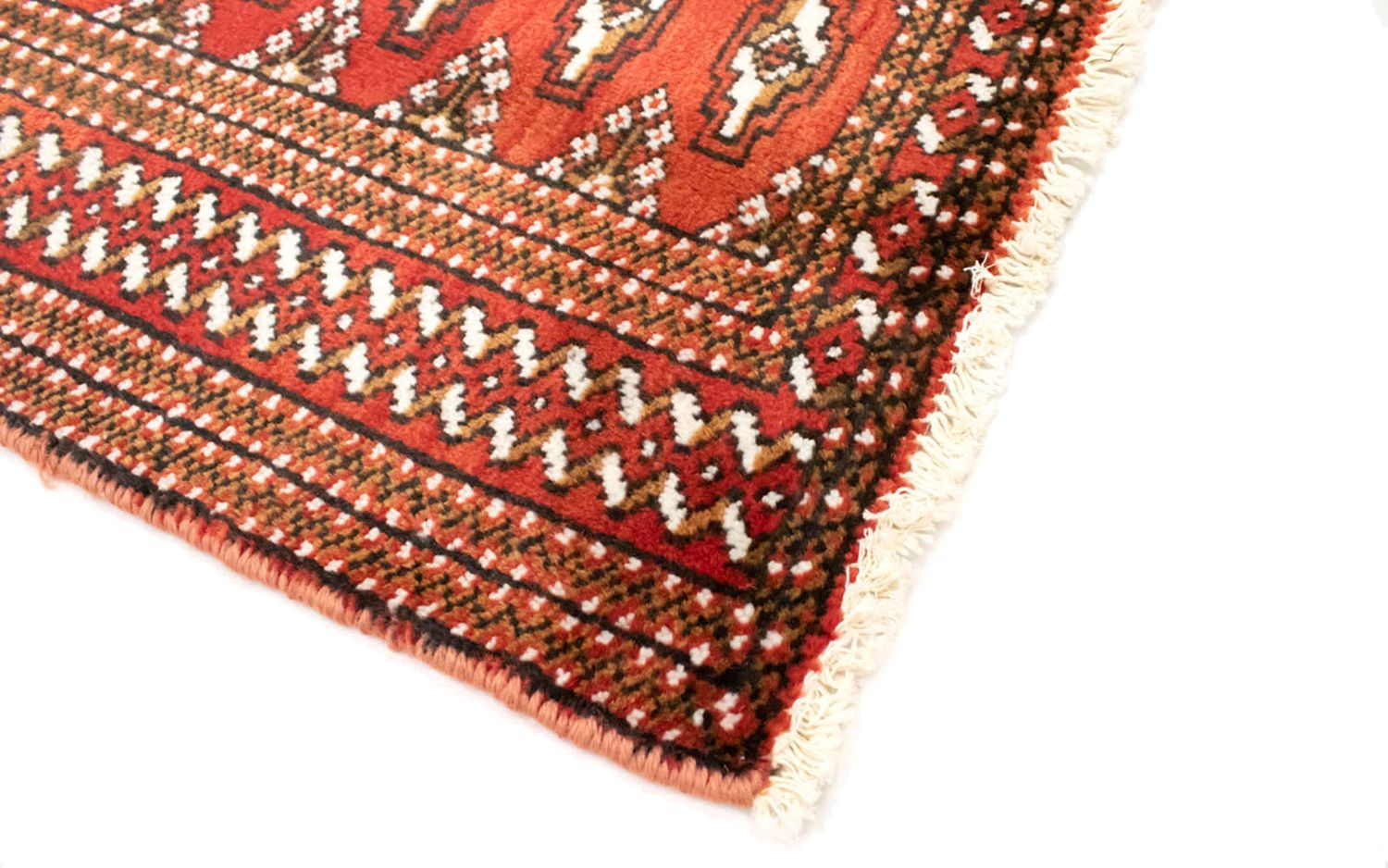 Alfombra Turkaman - 130 x 60 cm - rojo