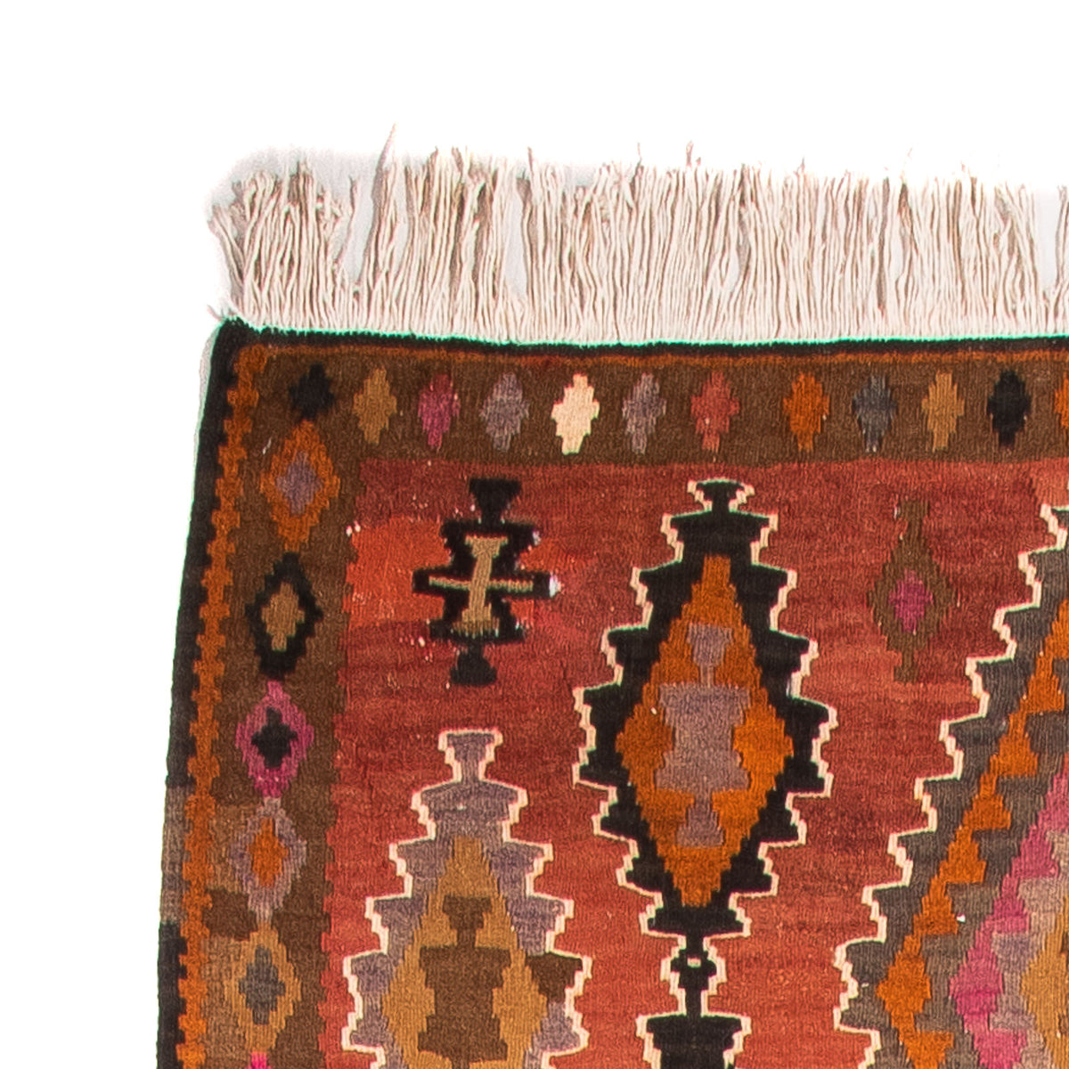 Kilim antiguo Alfombra 130x330cm