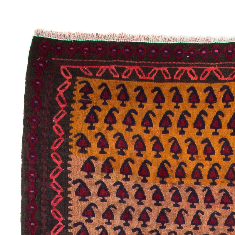 Alfombra de pasillo Alfombra Kelim - Antigua - 280 x 150 cm - multicolor