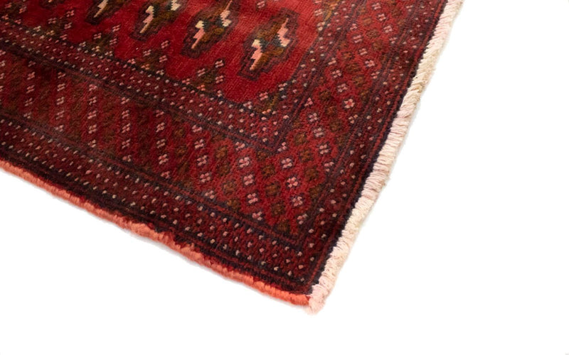 Alfombra Turkaman - 130 x 60 cm - rojo