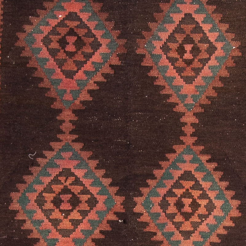 Alfombra de pasillo Alfombra Kelim - Antigua - 290 x 110 cm - multicolor