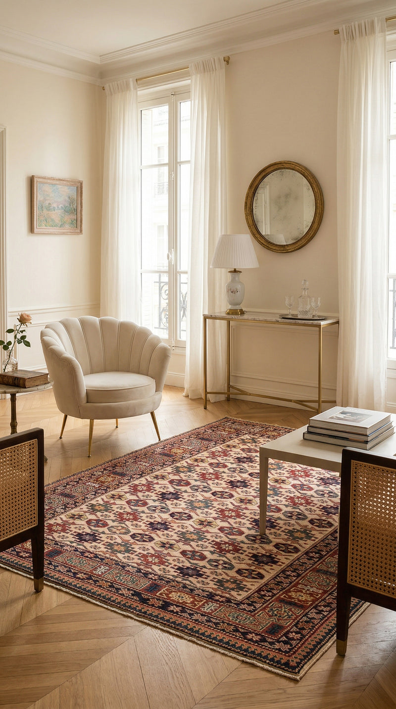 Alfombra Ziegler - Shirvan - 207 x 146 cm - beige