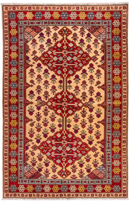 Alfombra Ziegler - Shirvan - 200 x 133 cm - rojo