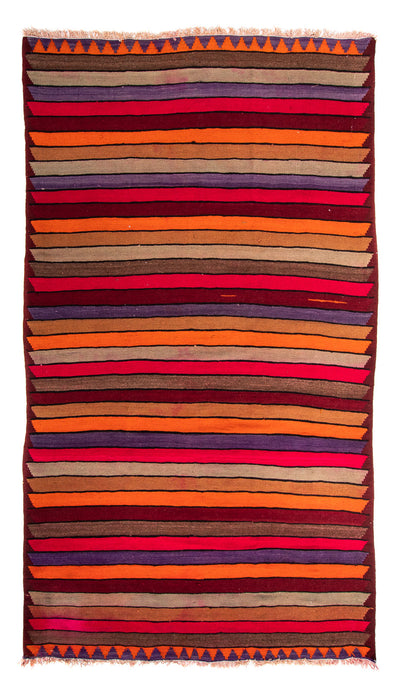 Kilim antiguo Alfombra 125x355cm