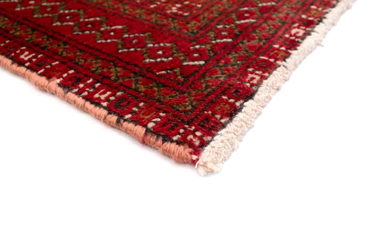 Alfombra Turkaman - 130 x 60 cm - rojo