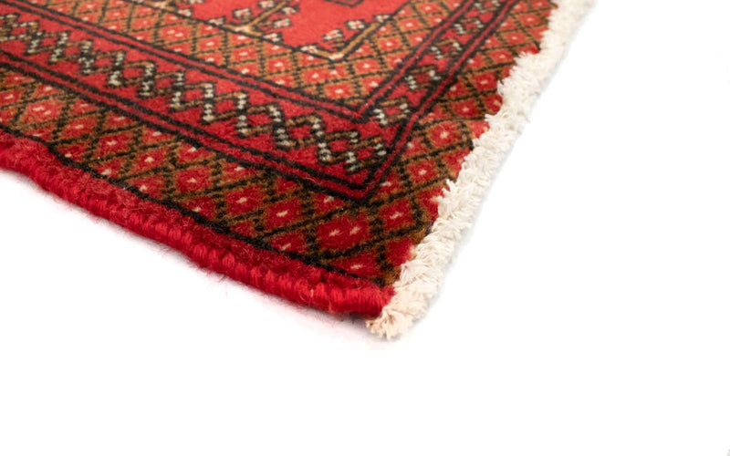 Alfombra Turkaman - 130 x 60 cm - rojo