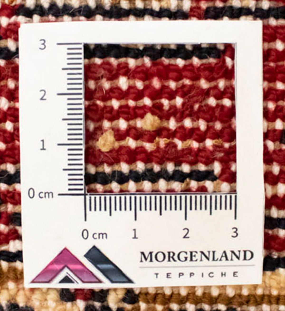 Alfombra Turkaman - 130 x 60 cm - rojo