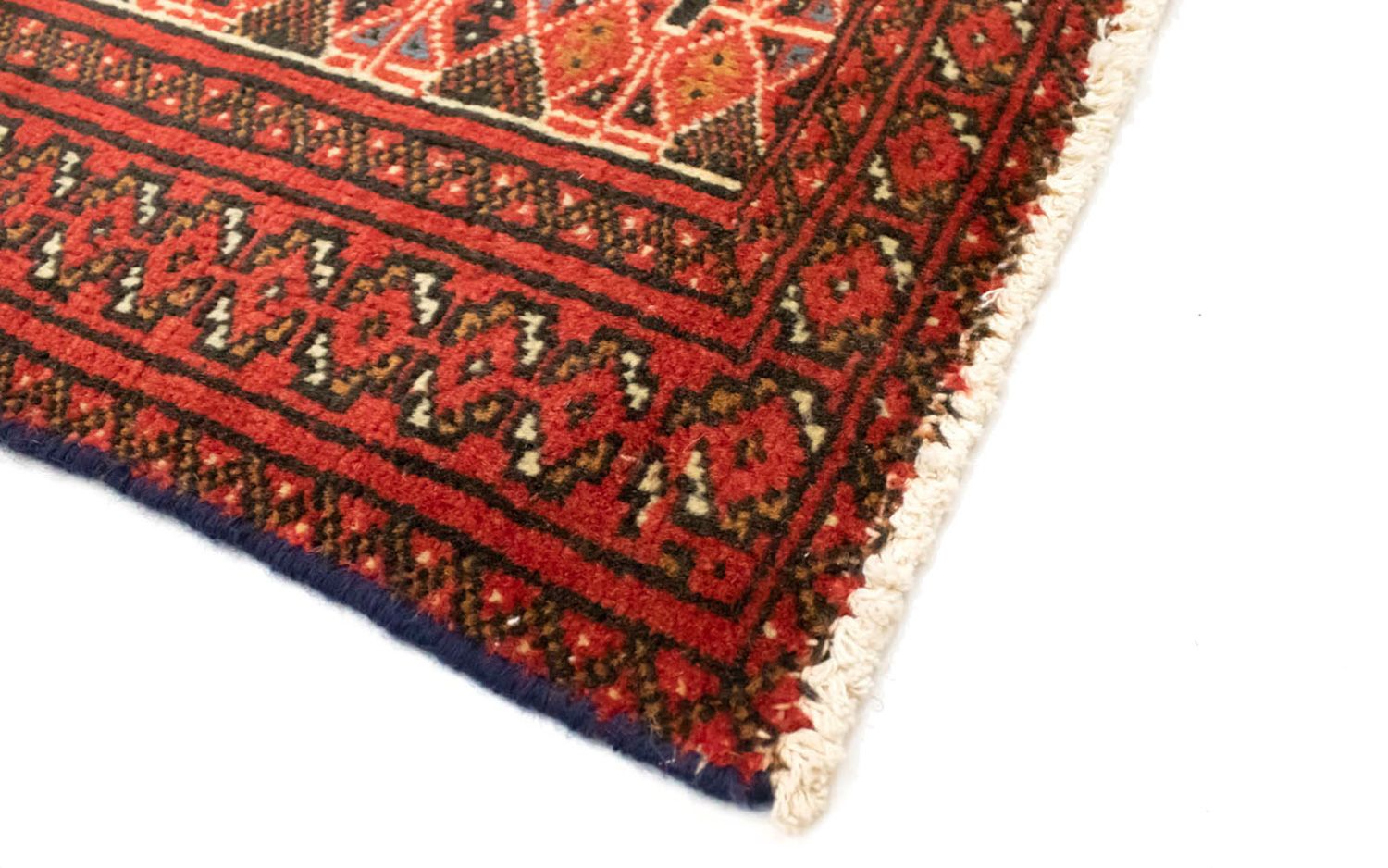 Alfombra Turkaman - 130 x 60 cm - naranja
