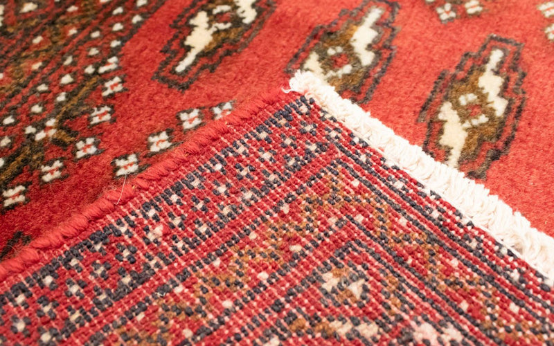 Alfombra Turkaman - 130 x 60 cm - óxido