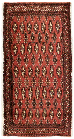 Alfombra Turkaman - 130 x 60 cm - óxido