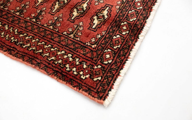 Alfombra Turkaman - 130 x 60 cm - óxido