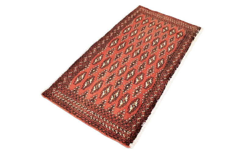 Alfombra Turkaman - 130 x 60 cm - óxido