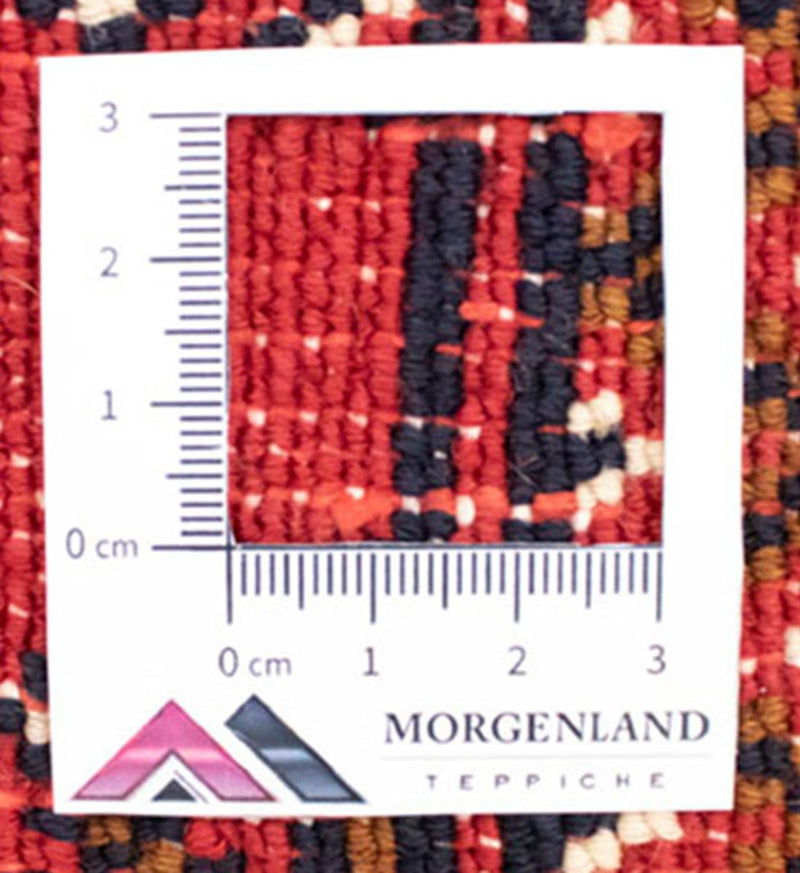Alfombra Turkaman - 130 x 60 cm - rojo