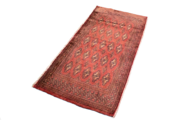 Alfombra Turkaman - 130 x 60 cm - óxido
